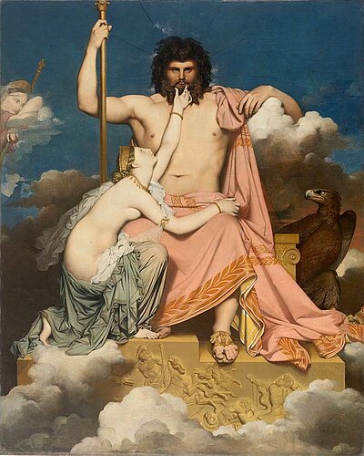 French 19th century painting, Granet, Ingres, Provencal painting