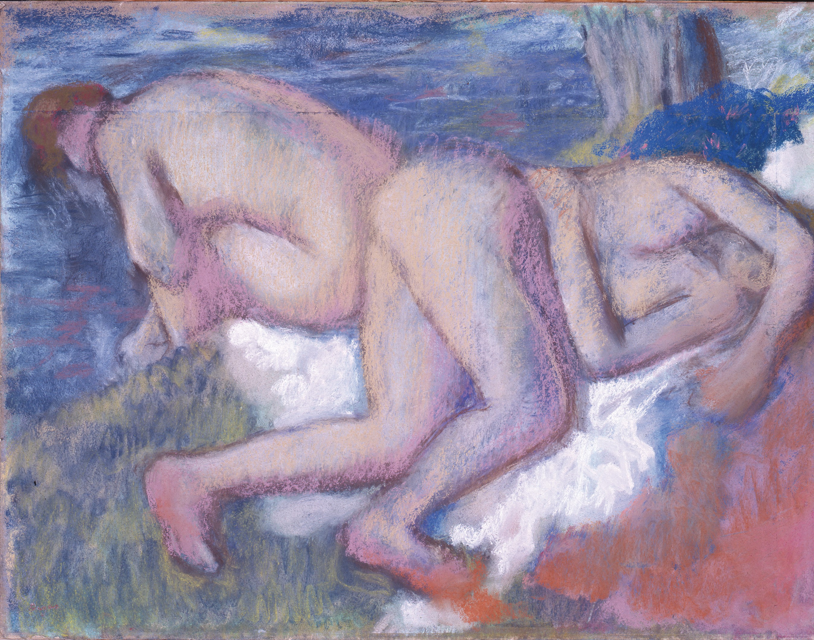 Deux femmes au bain