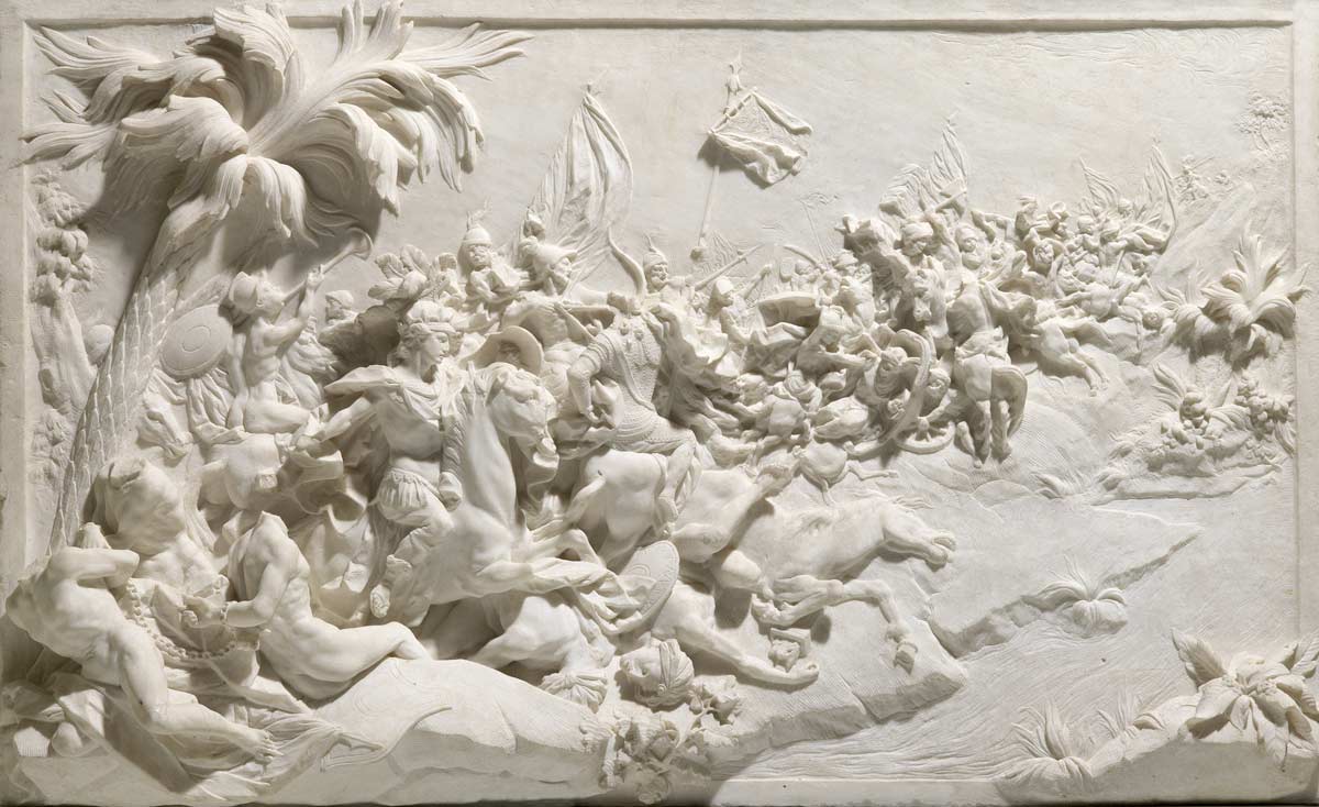 Bas-relief du tombeau de la famille de Gueidan