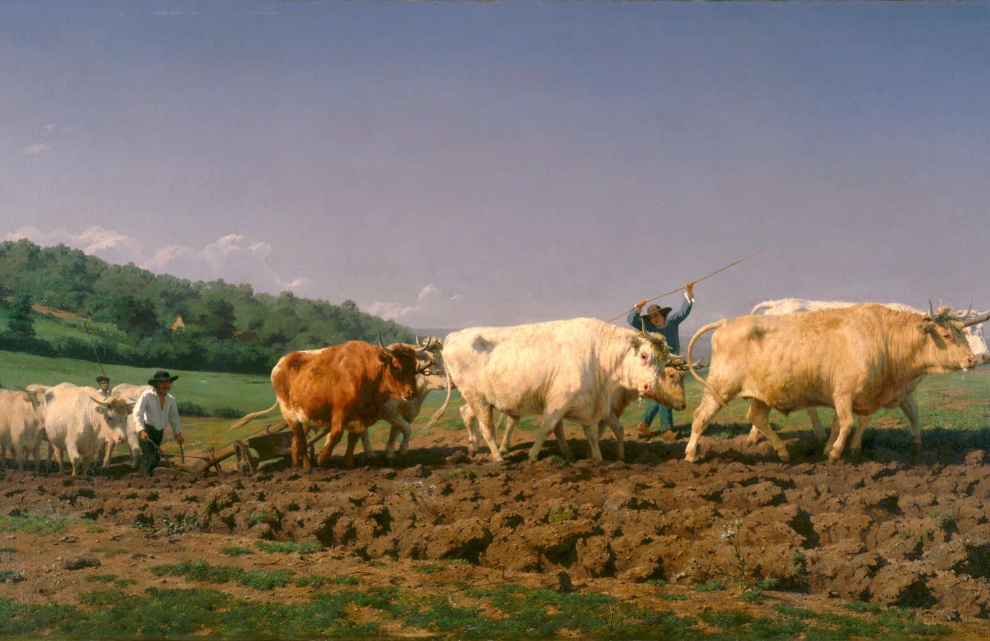 Labourage nivernais, 1849